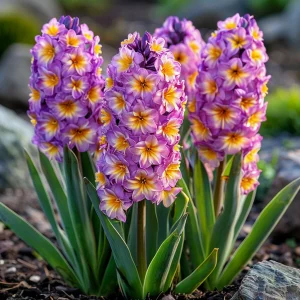 Гиацинт Пинк Перпл купить по цене от 2099р. в интернет-магазине «Посадика» с доставкой почтой в в Новомосковске и по всей России – [изображение №1].